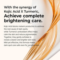 Dr. Melaxin Peel Shot Exfoliating Kojic Acid Turmeric Serum