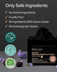 Mary & May Premium Idebenone Blackberry Complex Essence Mask