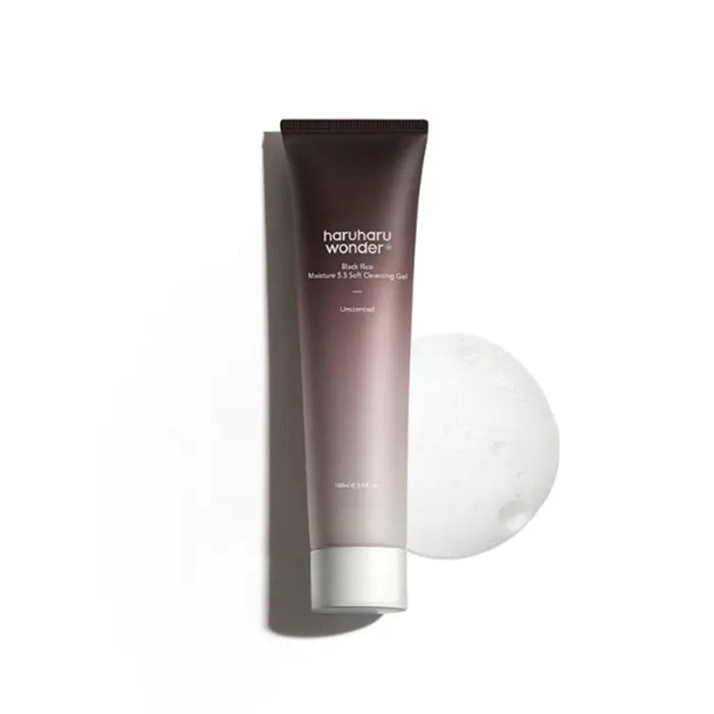 Haruharu Wonder Black Rice Moisture 5.5 Soft Cleansing Gel